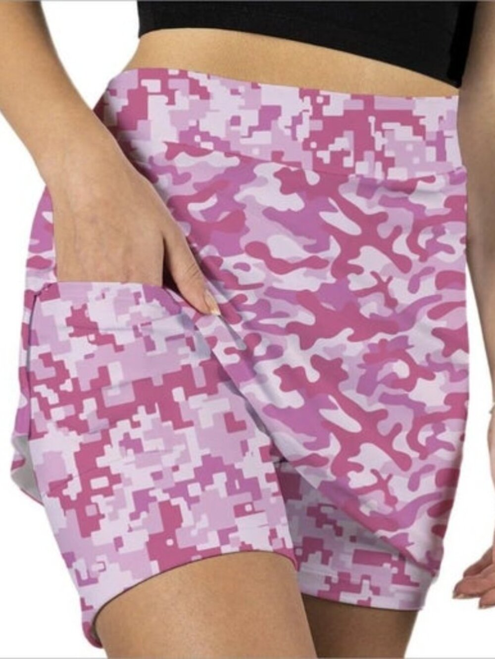 Camo Pink Skort